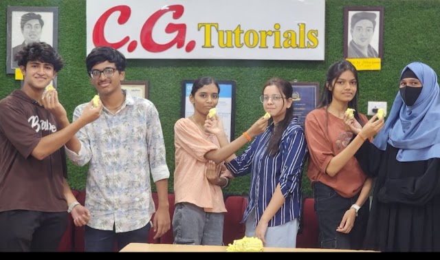सीजी ट्यूटोरियल्स के  विद्यार्थियों ने की नीट व जेईई एडवांस्ड क्वालीफाई