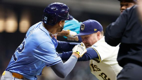 GL sanciona y multa dominicanos por pelea entre Brewers y Rays