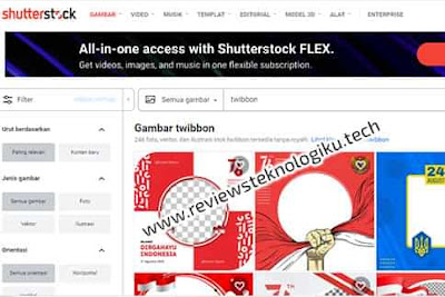 shutterstock free download template twibbon