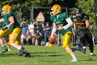 Sportfotografie American Football Münster Blackhawks Olaf Kerber