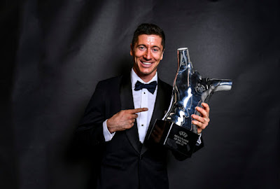 The Best: Lewandowski eleito melhor futebolista do mundo em 2021