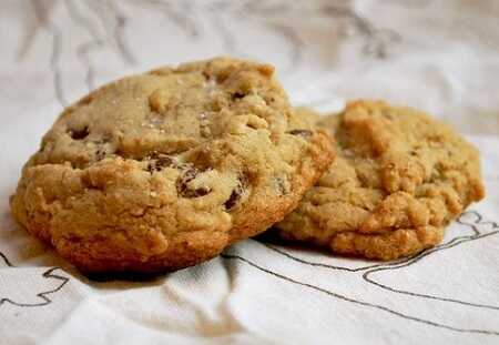 Salted Mocha Chocolate Chip Cookies Recipe