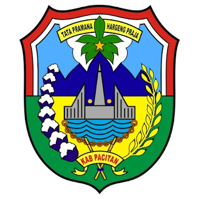 Logo / Lambang Kabupaten Pacitan - Latar (Background) Putih & Transparent (PNG)