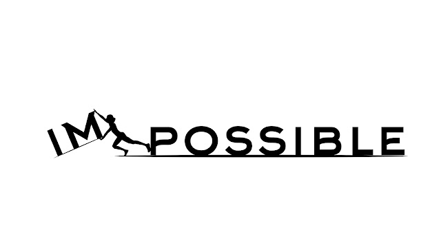 Nothing impossible Logo graphic design