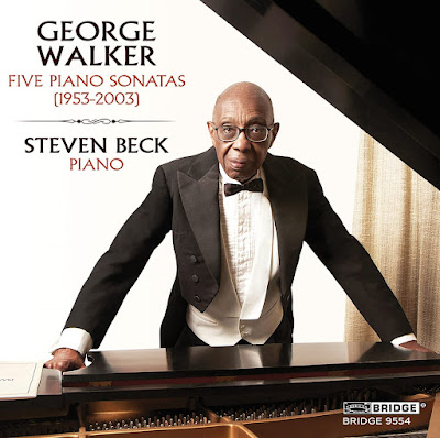 George Walker: Five Piano Sonatas Steven Beck album
