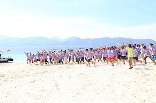 OUTBOUND DAN TEAM BUILDING PROGRAM DI LOMBOK