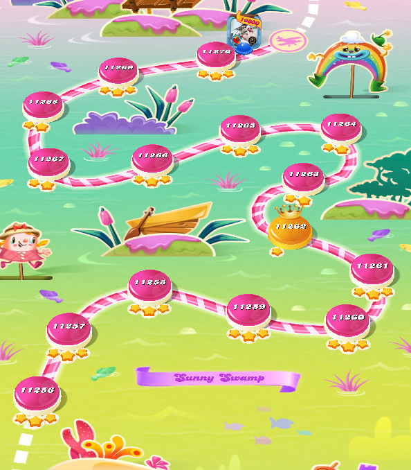 Candy Crush Saga level 11106-11120