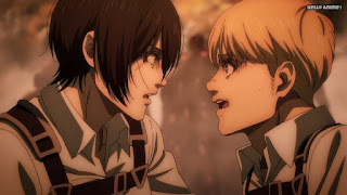 進撃の巨人アニメ 80話 ミカサ アルミン | Attack on Titan Season 4 Episode 80