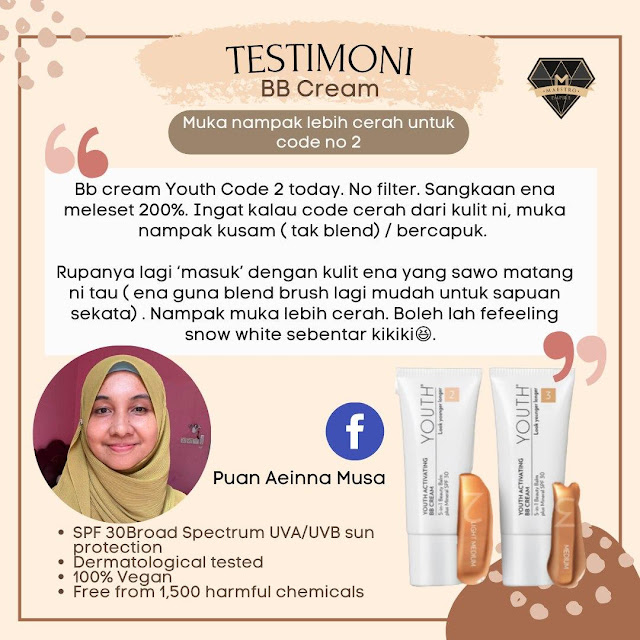 TESTIMONI YOUTH BB CREAM SHAKLEE