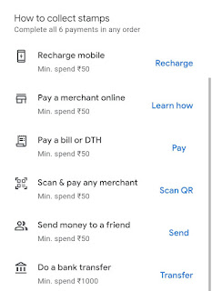 Google Pay Task Wall offer