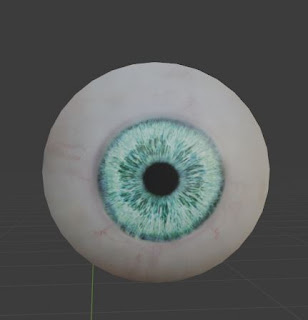 Eye blue green free 3d models fbx obj blend