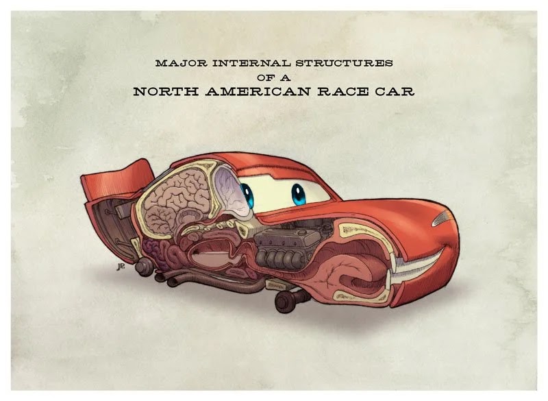 Automobile Anatomy by Jake Park