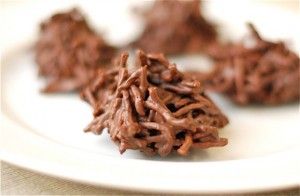 Peanutella Haystacks (Peanut Butter and Nutella Haystacks)