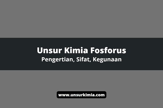 Unsur Kimia Fosforus