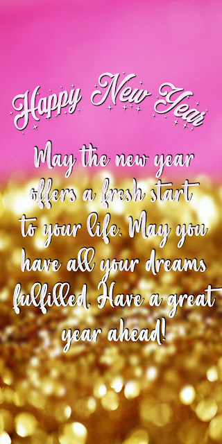 Wallpaper for wishes for a happy new year