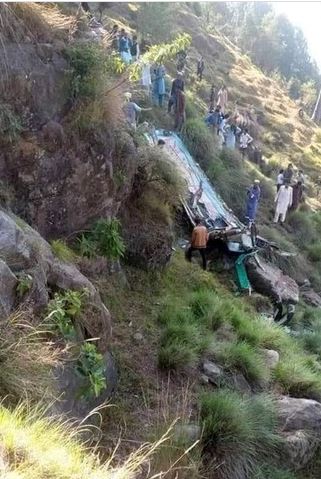 22 killed as Rawalpindi-bound bus falls into ravine in AJK