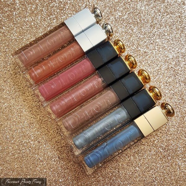 Dior Addict Plastic Gloss, Dior Addict Ultra Gloss and Dior Addict Ultra Gloss Reflect lipglosses