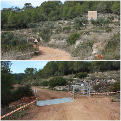 CIMS I COTES DEL BAIX PENEDÈS - MASLLORENÇ, carrerada de Vilafranca del Penedès a Montblanc o Camí Ral