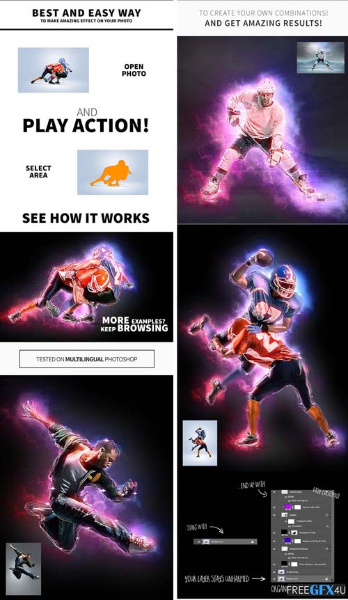 Dynamic PRO Photoshop Actions