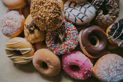 donuts, doughnuts, sugar