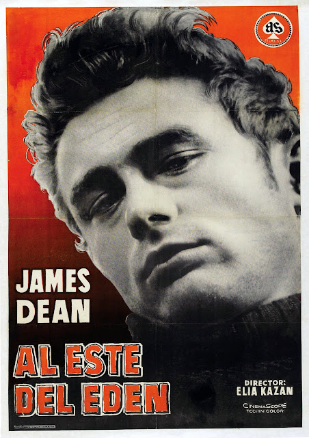 AL ESTE DEL EDÉN. Cartel reposición 1969: 70 x 100 cms. España. Imprenta: Gráficas Valencia, Valencia. AL ESTE DEL EDÉN. East of Eden. 1955. Estados Unidos. Dirección: Elia Kazan. Reparto: James Dean, Raymond Massey, Julie Harris, Richard Davalos, Jo Van Fleet, Burl Ives, Albert Dekker, Lois Smith, Harold Gordon.