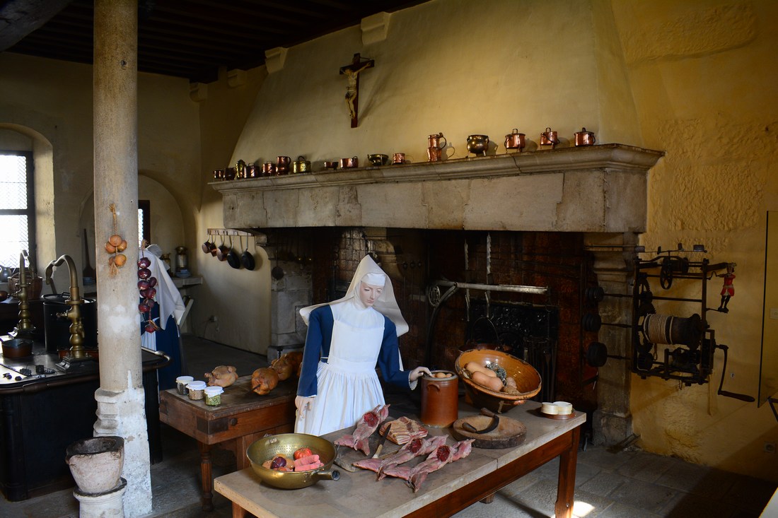 Vue d'ensemble de la cuisine de Beaune.