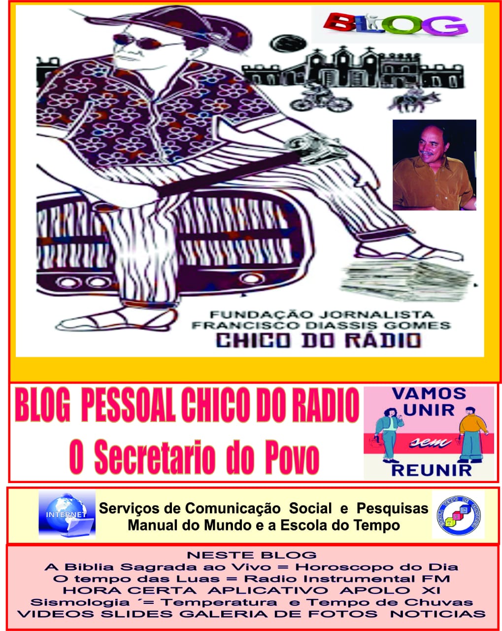 BLOG CHICO DO RADIO  O SECRETARIDO DO  POVO PB PB  