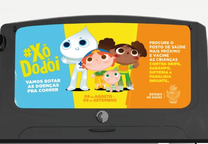 Governo de Goiás lança Campanha de Multivacinação nesta segunda-feira (8/8)