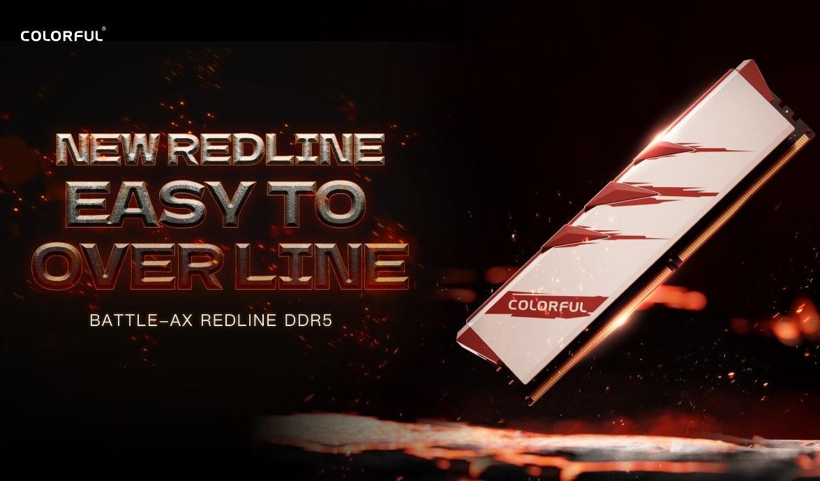 COLORFUL Luncurkan Battle-Ax Redline DDR5 dan DDR4 untuk Gamer