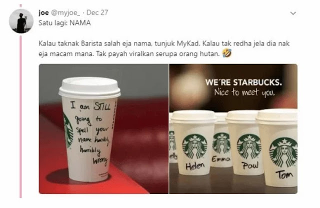 cara order starbucks untuk pertama kali dengan betul dan murah