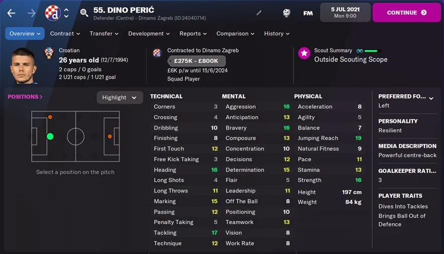 FM22 Dino Peric