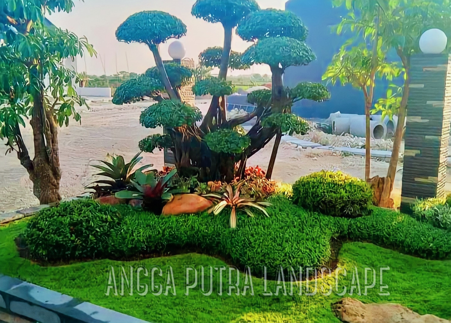 Tukang taman kediri - jasa pembuatan taman kediri