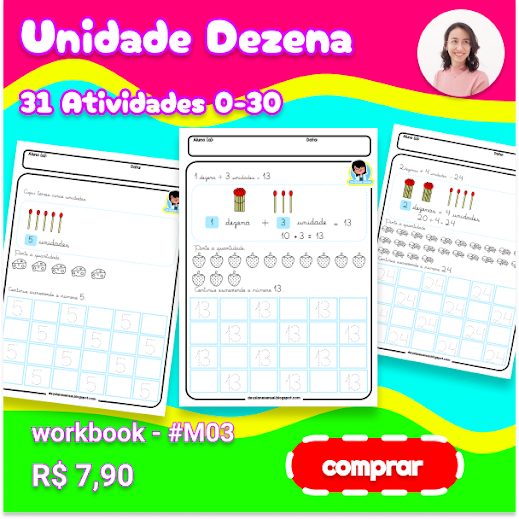 Atividade completa Unidade Dezena para baixar