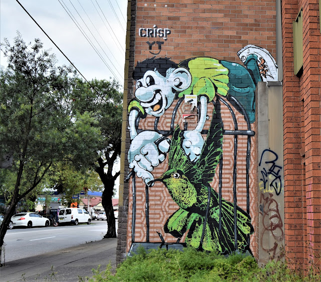 Marrickville Street Art by Crisp and YT