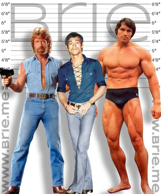 Chuck Norris Height