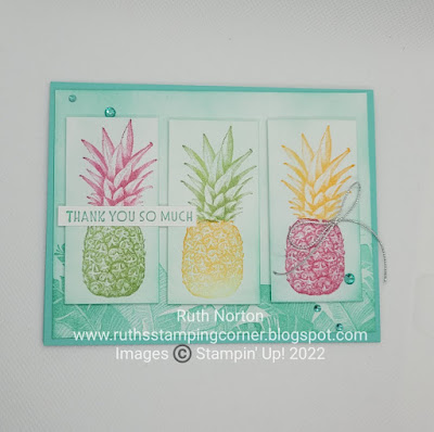 stampin' up, island vibes