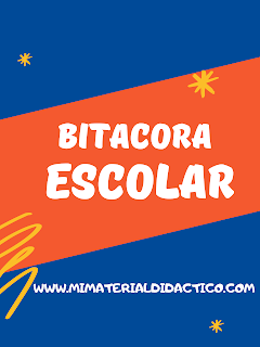 BITACORA ESCOLAR | MATERIAL EDUCATIVO PRIMARIA