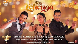 Tenu Lehenga Lyrics in English | With Translation | – Satyameva Jayate 2 | Jass Manak