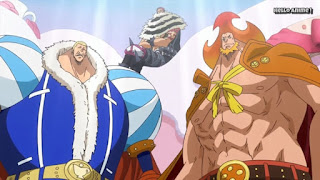 ワンピースアニメ WCI編 830話 カタクリ オーブン ダイフク | ONE PIECE ホールケーキアイランド編