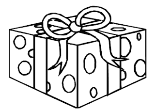 birthday gifts coloring pages for kids