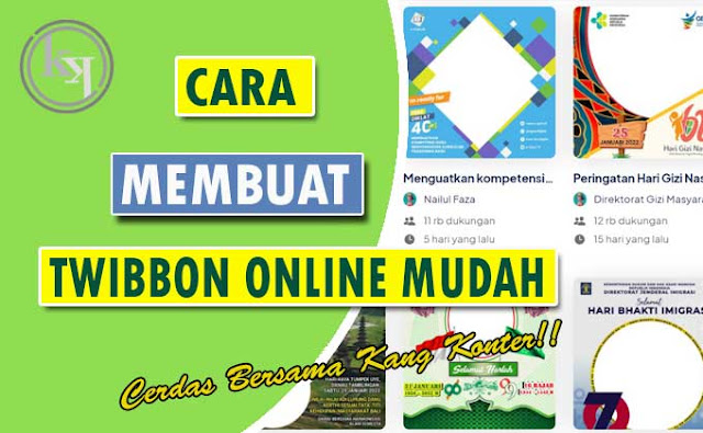 Cara Membuat Twibbon Online