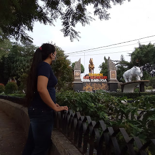 Taman Air Mancur Sri Baduga ternyata masih tutup di masa pandemi