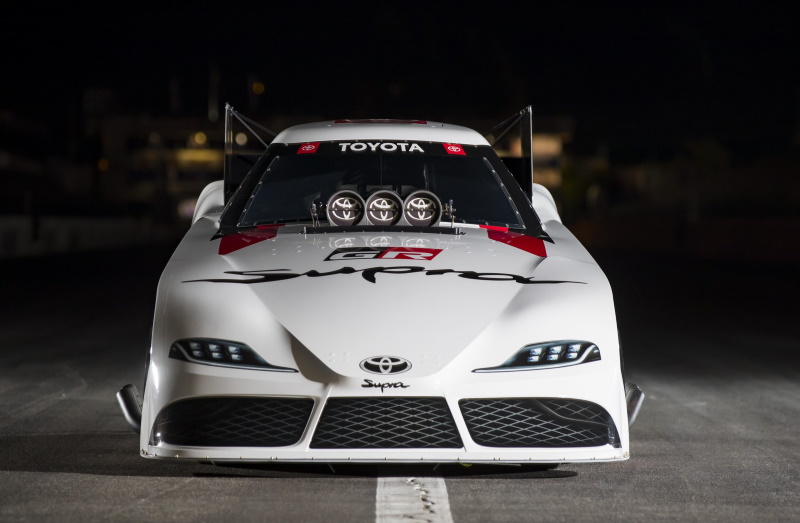 Toyota Unveils New Supra NHRA Funny Car