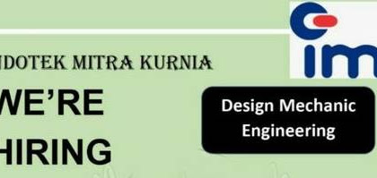 Lowongan Kerja PT Indotek Mitra Kurnia Bandung bagian Design Mechanic Engineering