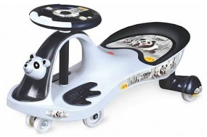 (8) Toyzone Baby Panda Swing Car