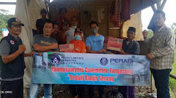 BPH Peradi DPC Tangerang Gelar Aksi Peduli Bencana Banjir wilayah Serang