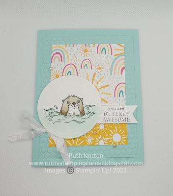 stampin up, awesome otters