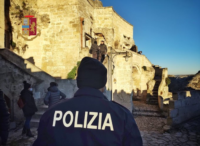 Matera, completate senza incidenti le operazioni di sgombero di alcuni immobili demaniali nei Sassi