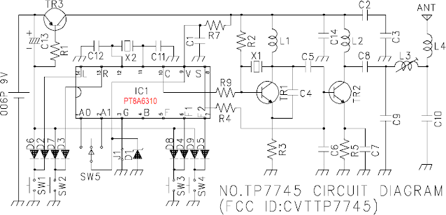 RC car circuit diagram