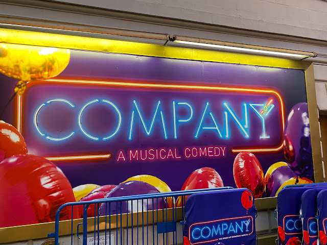 Company A Musical Comedy Sign Broadway